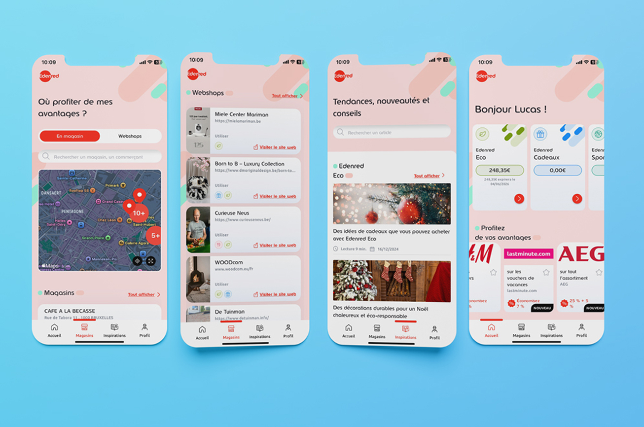 Présentation du developpement de la nouvelle application MyEdenred
